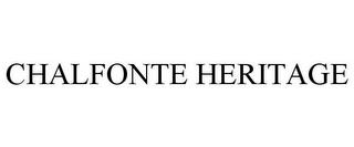 CHALFONTE HERITAGE trademark