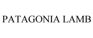 PATAGONIA LAMB trademark