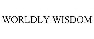 WORLDLY WISDOM trademark