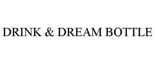 DRINK & DREAM BOTTLE trademark