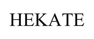 HEKATE trademark