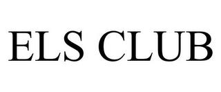 ELS CLUB trademark