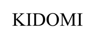 KIDOMI trademark