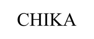 CHIKA trademark