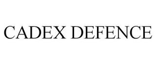 CADEX DEFENCE trademark