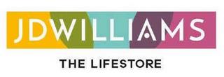 JD WILLIAMS THE LIFESTORE trademark