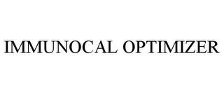 IMMUNOCAL OPTIMIZER trademark