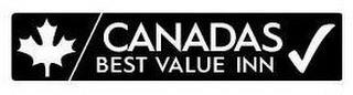 CANADAS BEST VALUE INN trademark