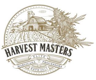 HARVEST MASTERS ELITE MARIJUANA PROCESSORS ESTD 2017 trademark