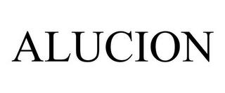 ALUCION trademark