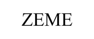 ZEME trademark