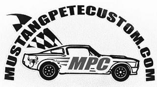 MUSTANGPETECUSTOM.COM MPC trademark