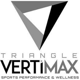 TRIANGLE VERTIMAX SPORTS PERFORMANCE & WELLNESS trademark