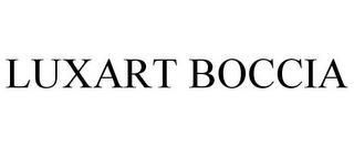 LUXART BOCCIA trademark