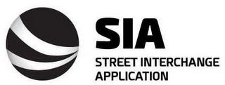 SIA STREET INTERCHANGE APPLICATION trademark