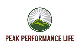 PEAK PERFORMANCE LIFE trademark