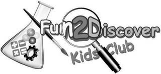 FUN 2 DISCOVER KIDS CLUB trademark