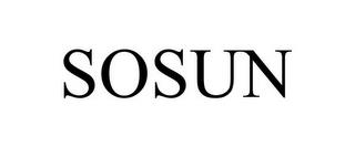 SOSUN trademark