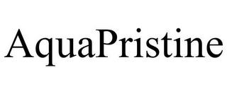 AQUAPRISTINE trademark