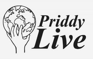 PRIDDY LIVE trademark