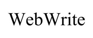 WEBWRITE trademark