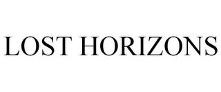 LOST HORIZONS trademark