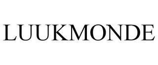 LUUKMONDE trademark