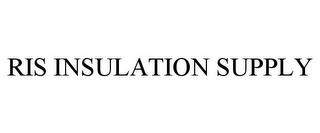 RIS INSULATION SUPPLY trademark