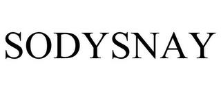 SODYSNAY trademark