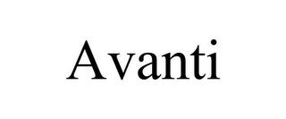 AVANTI trademark