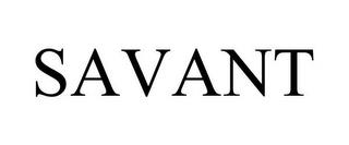 SAVANT trademark