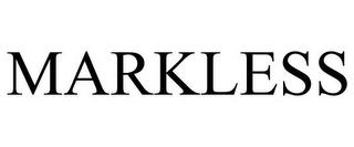 MARKLESS trademark