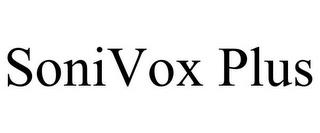 SONIVOX PLUS trademark