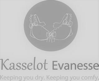 KASSELOT EVANESSE KEEPING YOU DRY. KEEPING YOU COMFY. trademark