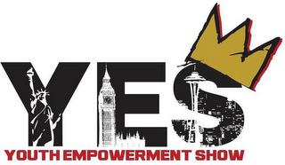 YES YOUTH EMPOWERMENT SHOW trademark