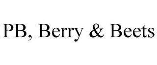 PB, BERRY & BEETS trademark