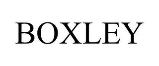 BOXLEY trademark