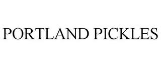 PORTLAND PICKLES trademark