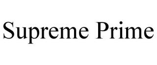 SUPREME PRIME trademark