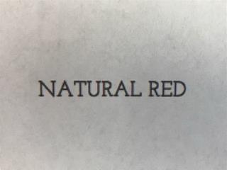 NATURAL RED trademark