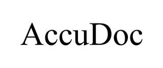 ACCUDOC trademark