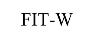 FIT-W trademark