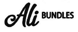 ALI BUNDLES trademark