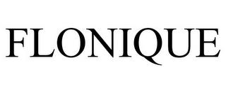 FLONIQUE trademark