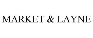 MARKET & LAYNE trademark