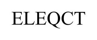 ELEQCT trademark