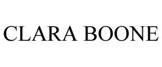 CLARA BOONE trademark