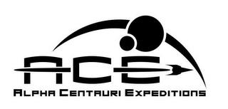 ACE ALPHA CENTAURI EXPEDITIONS trademark