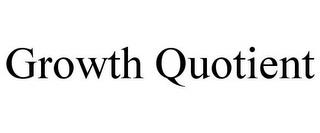 GROWTH QUOTIENT trademark