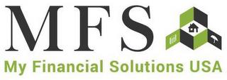 MFS MY FINANCIAL SOLUTIONS USA trademark